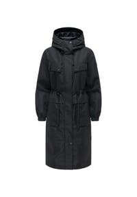 NAVAHOO® - Langmantel Kirschwind 14 - Black