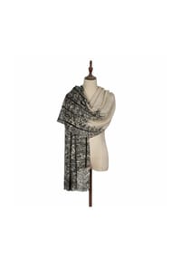 LOBERON - Schal Daralon beige/schwarz - beige/schwarz