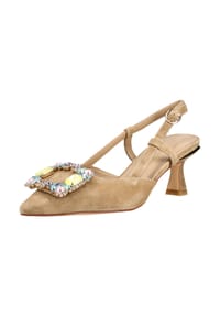 ALMA EN PENA - Veloursleder Pumps - Sand
