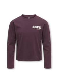 ONLY® - Langarmshirt Milo, Baumwolle, für Kinder - BIRCH