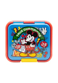 Disney - Disney Mickey Mouse Kinder Brotdose – Lunchbox Pausenbox Schulbrotbox - Blau 6,2x16x18cm