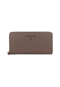 PATRIZIA PEPE Essentials - Essentials Geldbörse Leder 19 cm - dark tatami