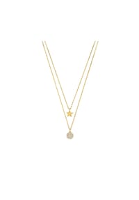 amor - Kette mit Anhänger - Gold