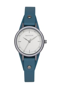 MANGUUN - Damen Armbanduhr - ROSÉGOLD/BEIGE