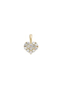 LYOMI - Anhänger 585/- Gold 13 Diamant Lab Grown 0,17ct. - gelb