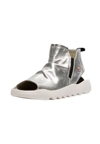 softinos® - Leder Sandalen - Schwarz