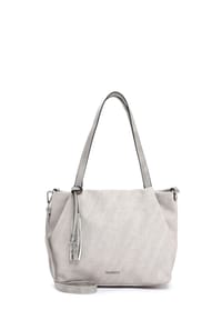 Emily & Noah ELKE - Shopper, Reißverschluss, Web-Optik, für Damen - 400 BEIGE