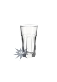 LEONARDO Longdrinkgläser Rock 340 ml transparent - ROCK - transparent
