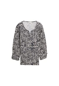 TOM TAILOR - Shirt, 7/8-Arm, für Damen - 38402 NAVY DOT