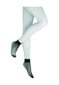 KUNERT - Mystique Feinsöckchen, 20 DEN, matte Optik, für Damen - 50 BLACK