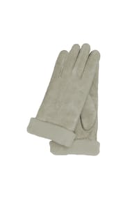 Otto Kessler - Lederhandschuhe, Ziernähte, für Damen - 031 GREY