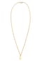 elli. PREMIUM Halskette Hamsa Hand Herz Symbol Talisman 585 Gelbgold Bild 3