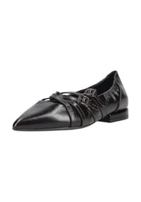 REGARDE LE CIEL - Leder Ballerinas - Beige/Schwarz