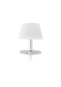 eva solo - Tischlampe SunLight Lounge Solar, 24.5 cm - silberfarben