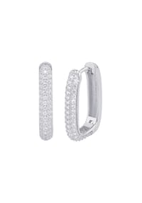 NOELANI - Damen Creolen, 925er Silber - SILBER