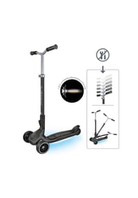 GLOBBER - ULTIMUM LIGHTS grau, mit Leuchtmodul - blau