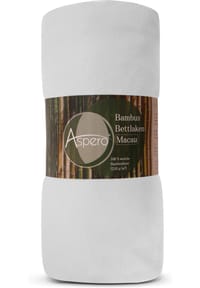 Aspero® - Bambus Spannbettlaken Macau - Altrosa