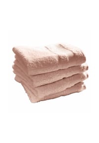 LOBERON - Handtuch 4er Set Bourogne terrakotta - terrakotta
