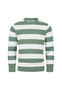 INDICODE - Strickpullover INTidsel O-neck - Kelp