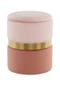 Kayoom Hocker Zora 125 2er-Set rosa - / Altrosa gold – eiche , modern Bild 13