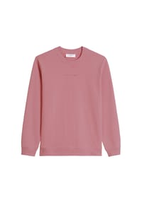 Marc O'Polo DENIM - Herren Sweatshirt - Crew Neck, Regular Fit, Baumwolle, Logo - Beige (Frosty Sand)