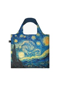 Loqi - Einkaufstasche "Van Gogh - The Starr", Reißverschluss - STARRY NIGHT BAG