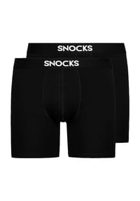 SNOCKS - Pants, 2er-Pack, Logo-Bund, für Herren - 258 NAVY/GREY