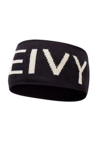 eivy - Stirnband Throwback Mit Schriftzug - Black