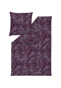 ESTELLA® Bettwäsche Kora - Garnitur 155x220 cm - 955/BORDEAUX