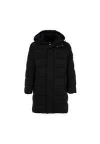 JOOP! - Herren Steppmantel - Winsten, warm gefüttert, Kapuze, Zipper - 001 BLACK