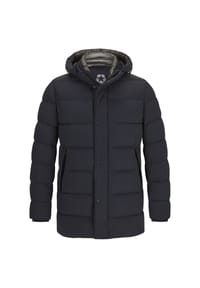 Milestone - Jacke MSTedros mit Logo-Print - Nachtblau