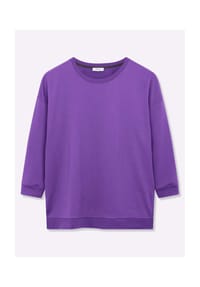sheego - Longsweatshirt - lila