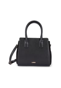 L.CREDI SAKINE - Henkeltasche, Kunstleder, Reißverschluss, für Damen - CHOCOLATE