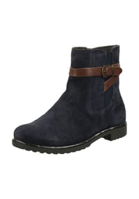 ara® - Veloursleder/Textil Stiefelette - Blau/Braun