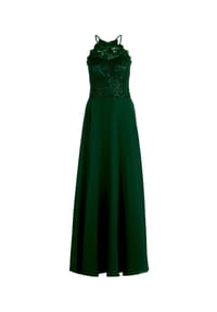 Vera Mont - Abendkleid rückenfrei - Dark Moss