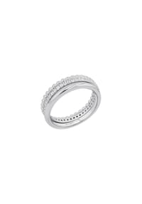 TOM TAILOR WOMEN - Ring für Damen, Silber 925, Zirkonia - Silber
