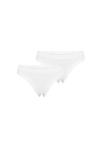 nur die - String Invisible Seamless Lace - SCHWARZ
