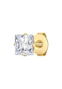 TRUE REBELS - Herren Ohrringe aus Edelstahl in gelbgold Zirkonia - gelbgold
