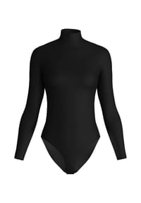 CALIDA - Damen Shaping Langarm Body Seamless Shape - schwarz