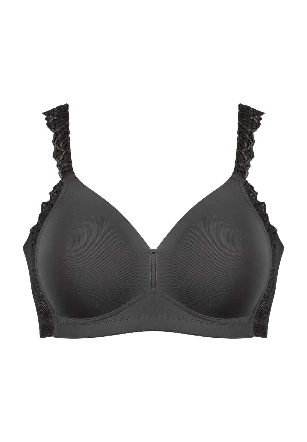 Naturana Schalen-Bh Smoothing, Spitze, Damen, Schwarz, 95 A