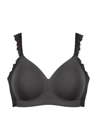 NATURANA - Schalen-BH Smoothing, Spitze, Damen - 400  SCHWARZ