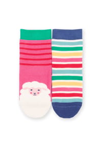 KITE - Kinder Baa Baa Grippy Socken Azalee Bio-Baumwolle - pink