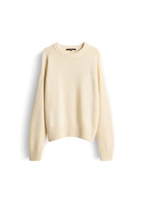 someday. - Pullover, Rippbündchen, Baumwolle, für Damen - 50009 BUTTERCREAM