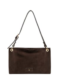 NeroGiardini - Veloursleder Taschen - Dunkelbraun