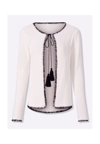 heine - Cardigan - schwarz-weiß