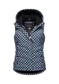 ragwear™ - Steppweste Hesty Print - Black