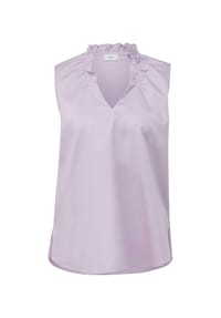 s.Oliver BLACK LABEL - Blusentop, V-Ausschnitt, für Damen - 4703  LILAC/PINK