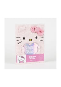 COFI - Kitty Notizbuch – Kinder Schreibwaren, Tagebuch, Schule, Geschenk - Rosa 15x21,5x3 cm