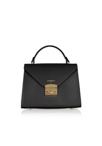 LePARMENTIER PARIS PEGGY - Peggy Top Handle Satchel Bag - black