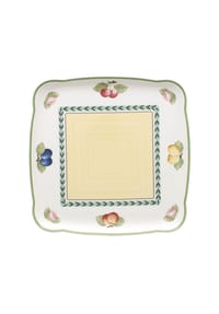Villeroy & Boch Platte French Garden ø 29,7 cm weiß-bunt - FRENCH GARDEN - weiß-bunt